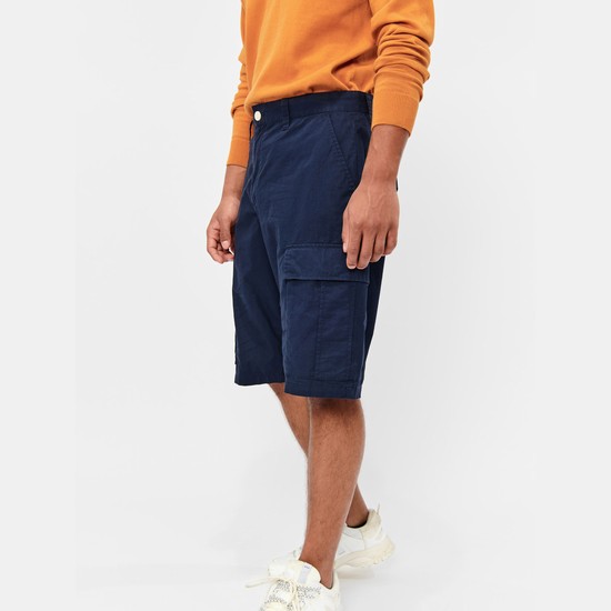 Aigle Bermuda Shorts Men Navy ZA-49751